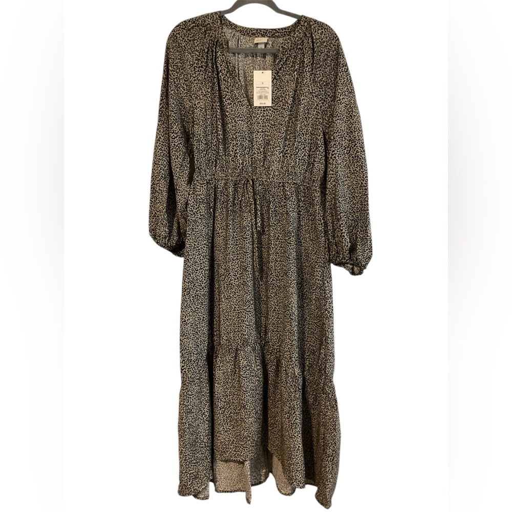 Women leopard dress